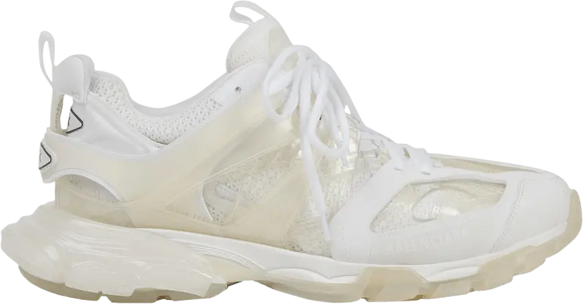  Balenciaga Wmns Track Sneaker &#039;Clear Sole - White Cream&#039;