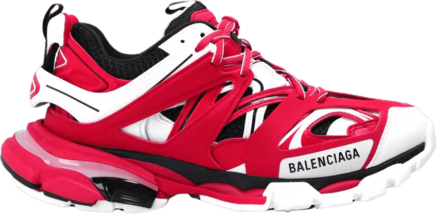  Balenciaga Wmns Track Sneaker &#039;Fuchsia Red&#039;