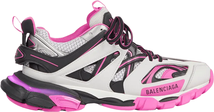  Balenciaga Wmns Track Sneaker &#039;Grey Pink&#039;