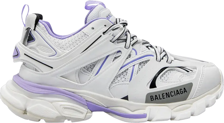  Balenciaga Wmns Track Sneaker &#039;White Lilac&#039;