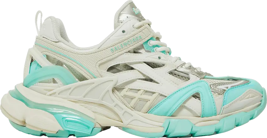  Balenciaga Wmns Track.2 Sneaker &#039;White Green&#039;