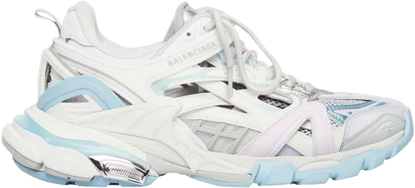  Balenciaga Wmns Track.2 Sneaker &#039;White Light Blue&#039;