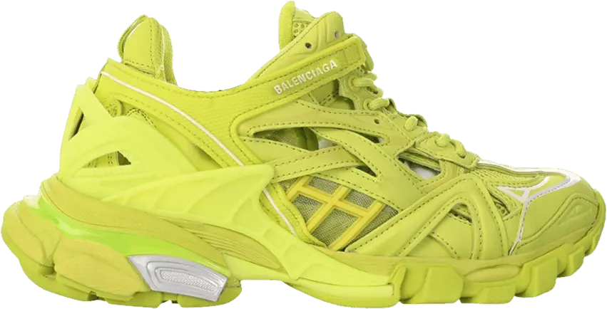  Balenciaga Wmns Track.2 Trainer &#039;Acid Lime&#039;