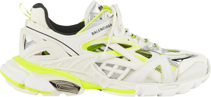  Balenciaga Wmns Track.2 Trainer &#039;White Fluo Yellow&#039;