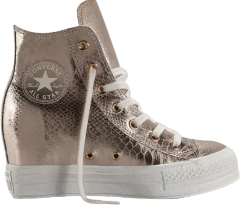  Converse Chuck Taylor All Star Platform Plus Wedge Glam Hi &#039;Rose&#039;