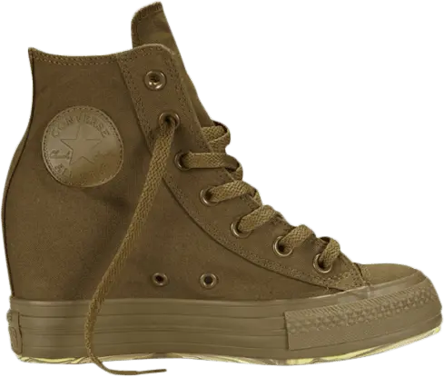  Converse Chuck Taylor All Star Platform Plus Wedge Hi &#039;Green&#039;