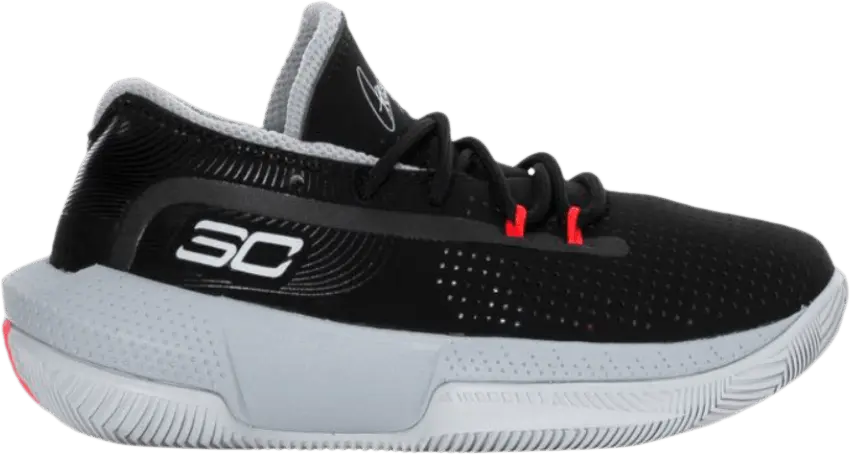 Under Armour Curry 3Zer0 3 Black Grey (PS)