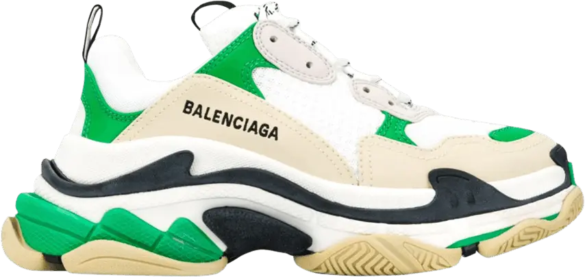  Balenciaga Wmns Triple S Sneaker &#039;Dark Green&#039;