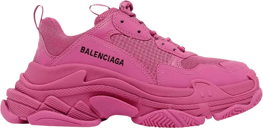  Balenciaga Wmns Triple S Sneaker &#039;Pink Rose&#039;
