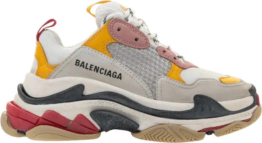  Balenciaga Wmns Triple S Trainer &#039;Pink Black&#039;