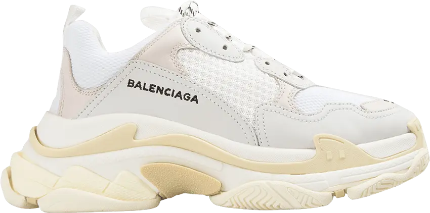  Balenciaga Wmns Triple S Trainer &#039;White&#039; 2018