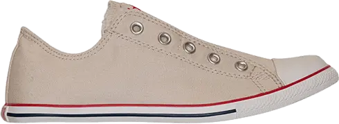  Converse Chuck Taylor All Star Slim Slip-On Ox &#039;Parchment&#039;