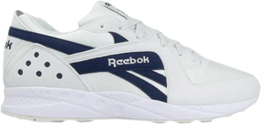  Reebok Pyro &#039;White Navy&#039;