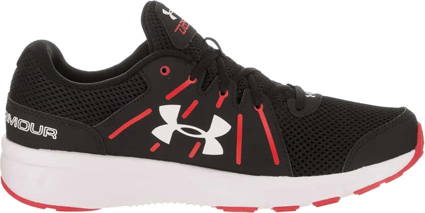 Under Armour Dash Rn 2 Black/Red-White