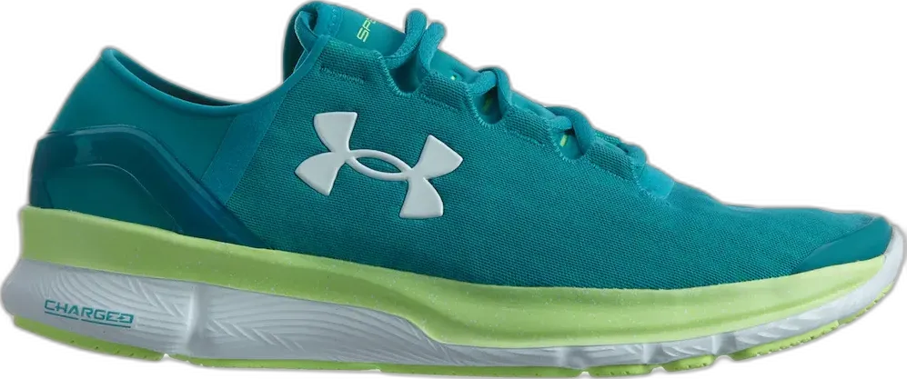 Under Armour Speedform Apollo 2 Clutch Tahitian Teal Lime Light-White (Women&#039;s)