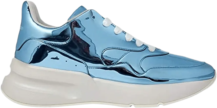  Alexander Mcqueen Alexander McQueen Oversized Runner &#039;Magic Mirror - Ballroom Blue&#039;