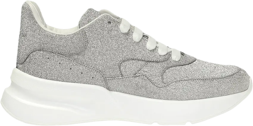  Alexander Mcqueen Alexander McQueen Oversized Runner &#039;Silver&#039;