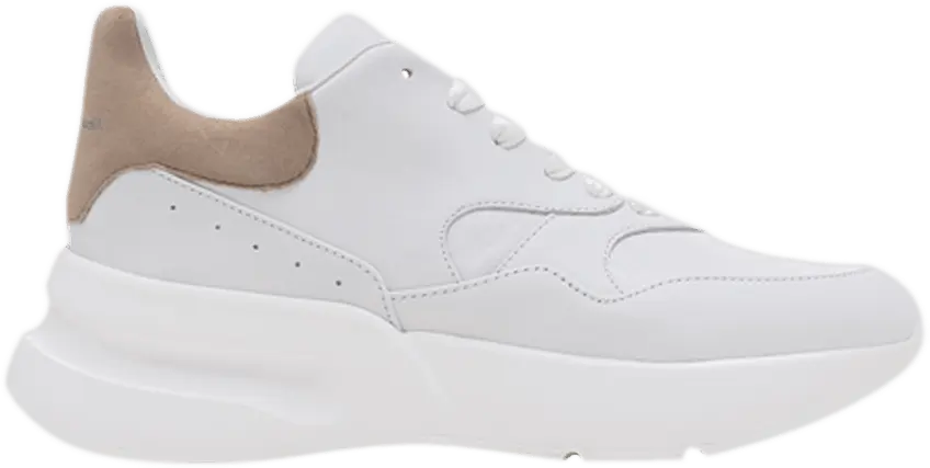  Alexander Mcqueen Alexander McQueen Oversized Runner &#039;White Brown&#039;