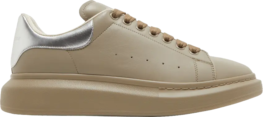  Alexander Mcqueen Alexander McQueen Oversized Sneaker &#039;Beige Silver&#039;