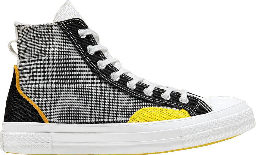  Converse Chuck 70 High &#039;Hacked Fashion - Black Speed Yellow&#039;