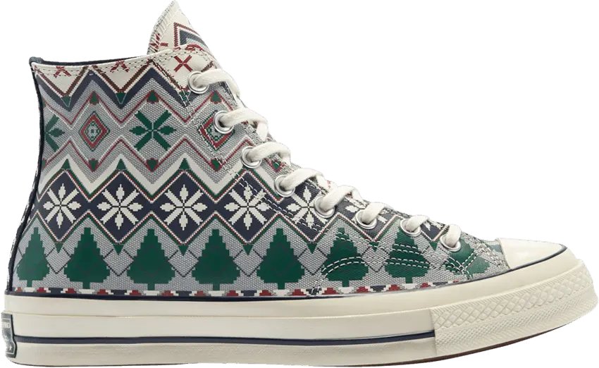  Converse Chuck 70 High &#039;Holiday Sweater - Ash Stone&#039;