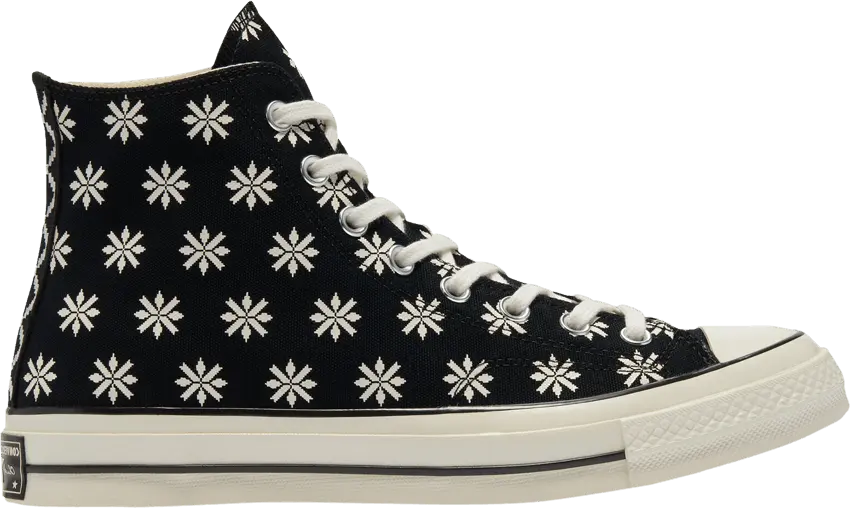  Converse Chuck 70 High &#039;Holiday Sweater - Black&#039;