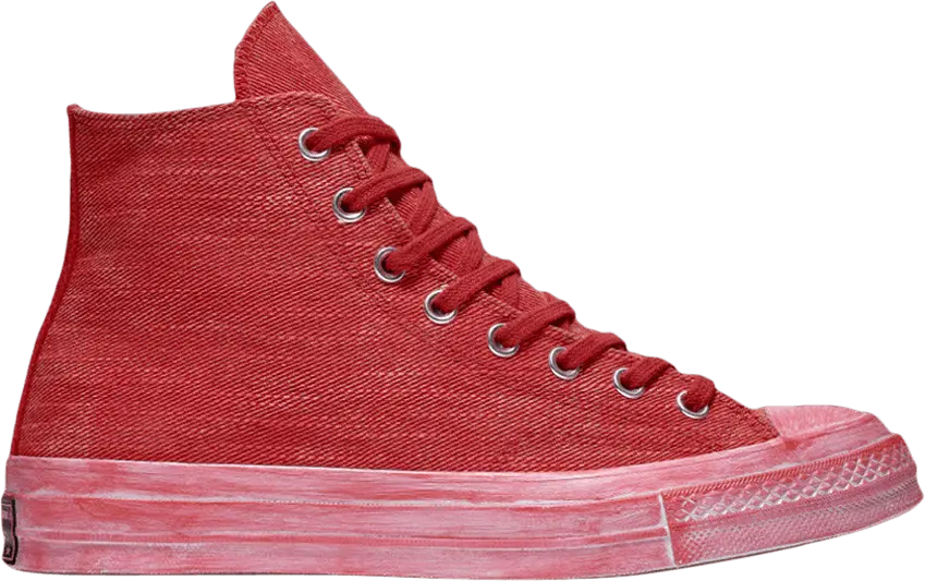  Converse Chuck 70 High &#039;Overdyed Wash - Gym Red&#039;