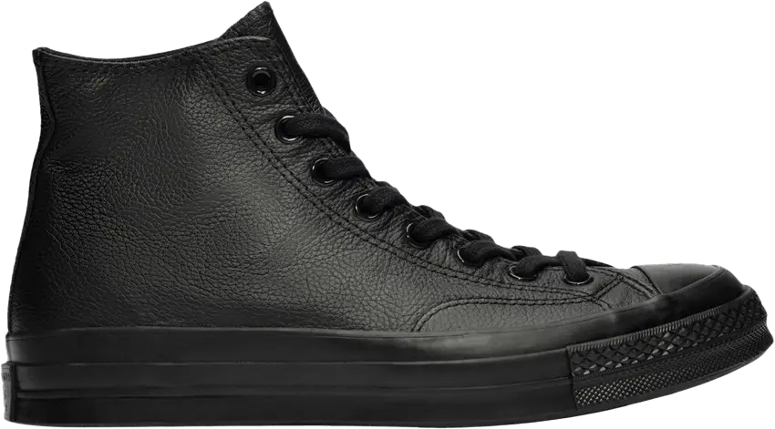  Converse Chuck 70 High &#039;Tonal Leather - Black&#039;