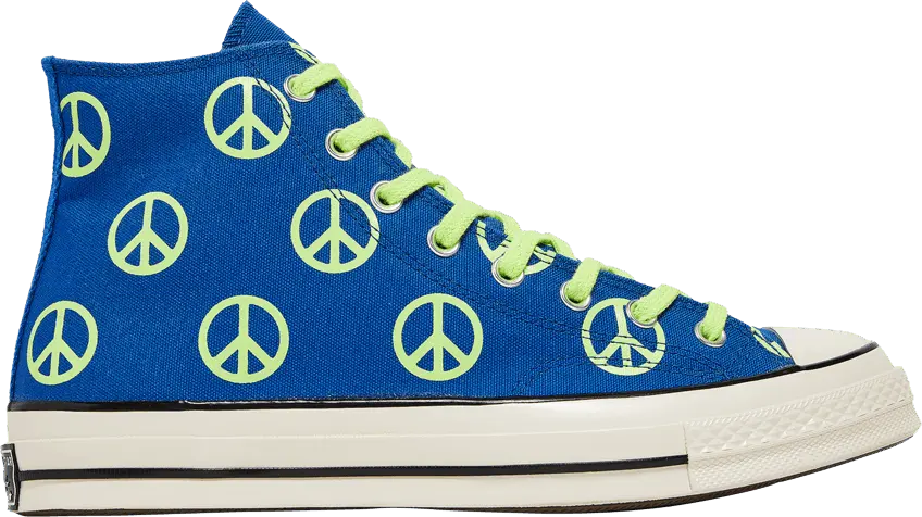  Converse Chuck 70 High &#039;Unleash Peace - Royal Ghost Green&#039;