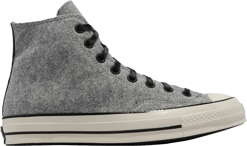  Converse Chuck 70 High Flannel &#039;Grey&#039;