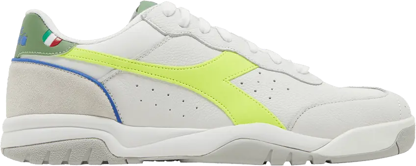 Diadora Maverick Ball &#039;White Acid Green&#039;