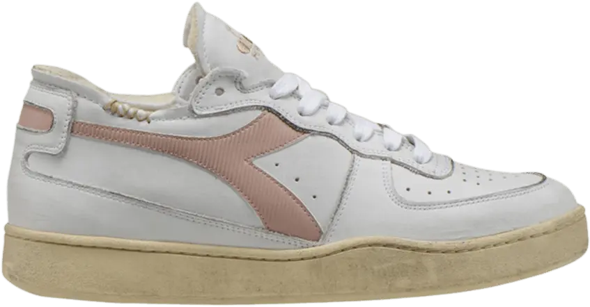  Diadora Mi Basket Row Cut &#039;White Evening Sand&#039;