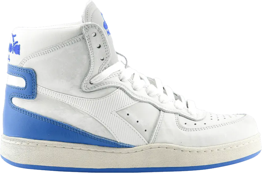 Diadora Mi Basket Used &#039;White Campanula Blue&#039;