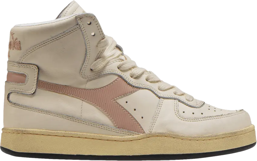 Diadora Mi Basket Used &#039;White Evening Sand&#039;