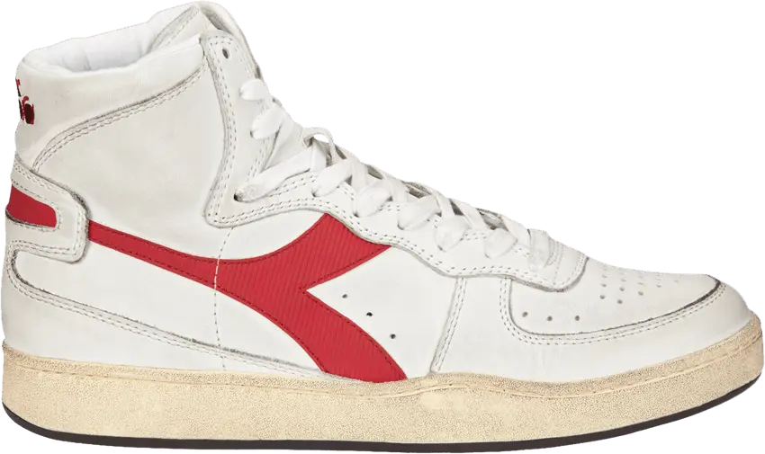 Diadora Mi Basket Used &#039;White Garnet&#039;