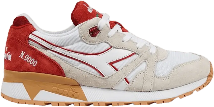  Diadora N9000 3 &#039;White Red&#039;