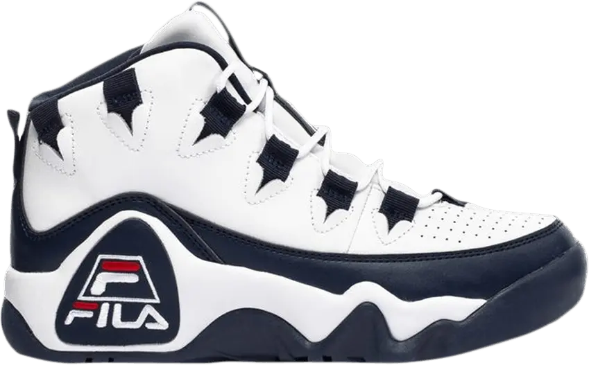  Fila Grant Hill 1 Kids &#039;White Navy&#039;