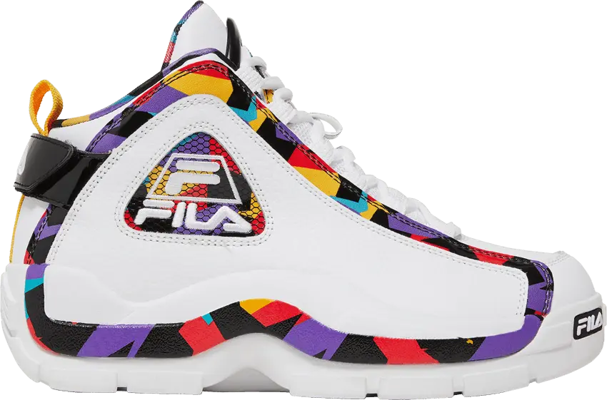 Fila Grant Hill 2 90s &#039;White Geometric&#039;