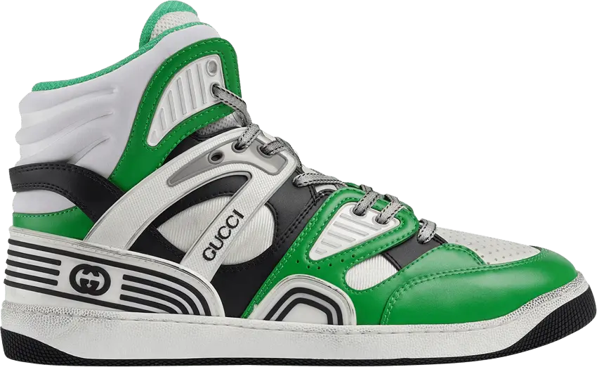  Gucci Basket High &#039;Green Demetra&#039;
