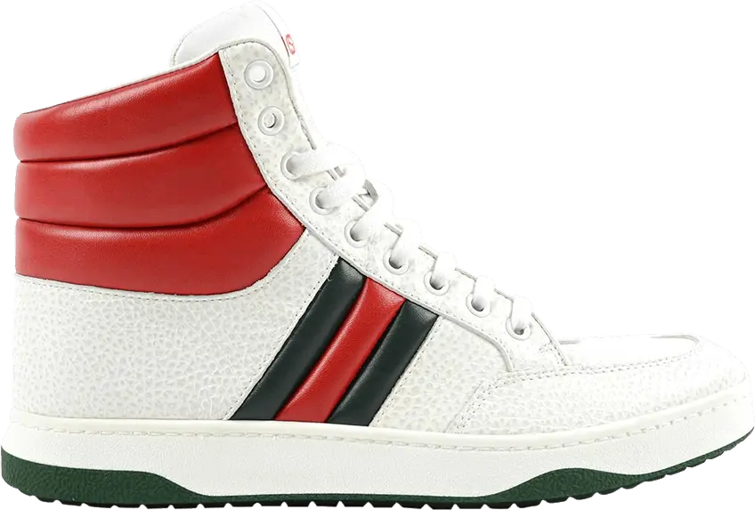 Gucci Contrast Padded Leather High Top