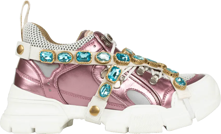  Gucci Flashtrek &#039;Pink Crystals&#039;