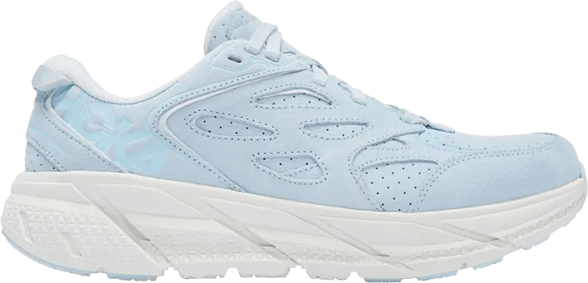  Hoka One One Clifton L Suede Country Air Bit of Blue (All Gender)