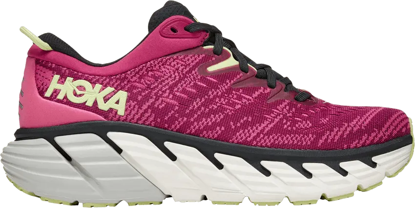 Hoka One One Gaviota 4 Festival Fuchsia Blue Graphite