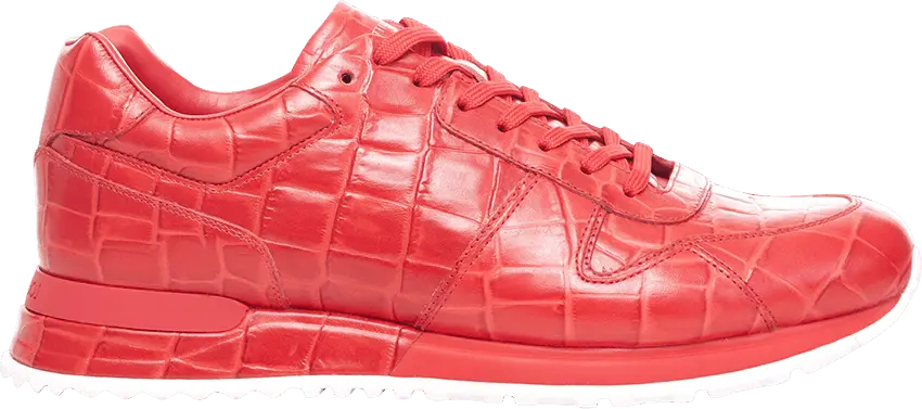 Louis Vuitton Run Away Embossed &#039;Croc Red&#039;