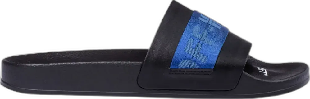  Off-White OFF-WHITE Industrial Sliders Black Blue