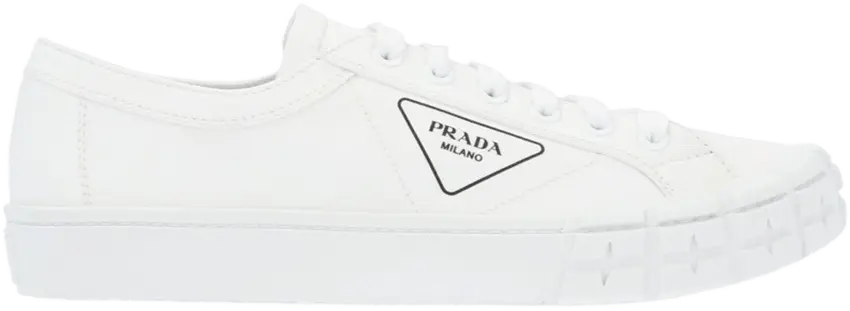  Prada Gabardine Wheel Low &#039;White&#039;