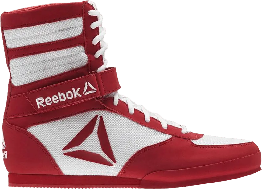 Reebok Boxing Boot &#039;White Excellent Red&#039;