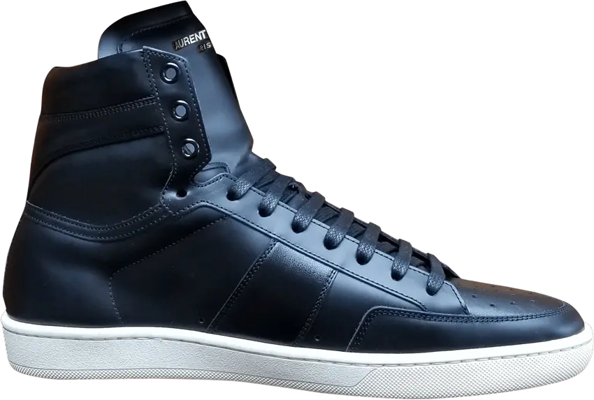  Saint Laurent Signature Court Classic SL/10H High &#039;Indigo Blue Anthracite&#039;