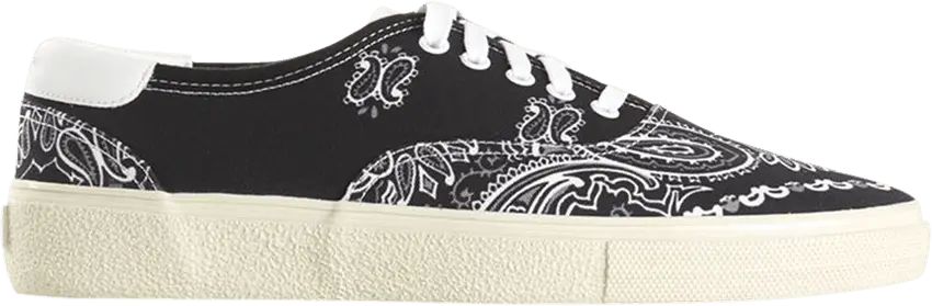  Saint Laurent Skate Lace-Up Sneaker &#039;Black Bandana&#039;