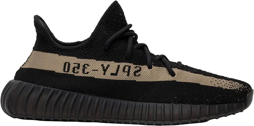  Adidas adidas Yeezy Boost 350 V2 Core Black Green